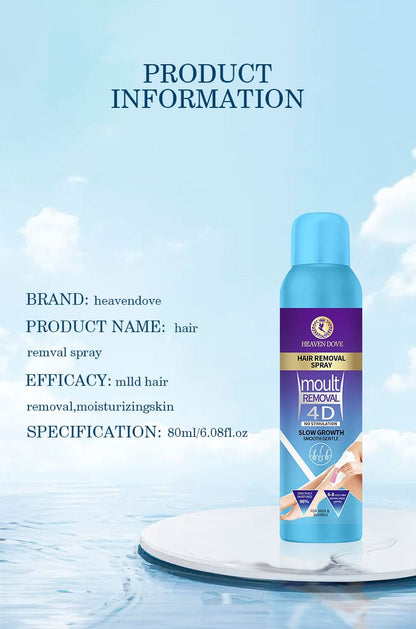 Heaven Dove Hair Removal Spray Moult 4D