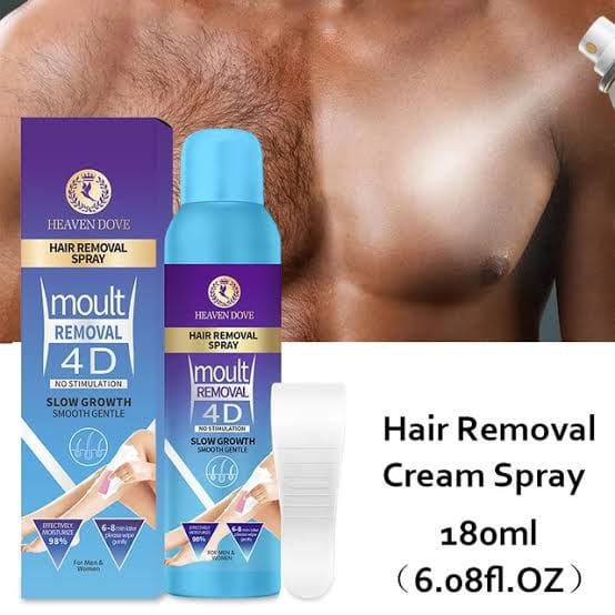 Heaven Dove Hair Removal Spray Moult 4D